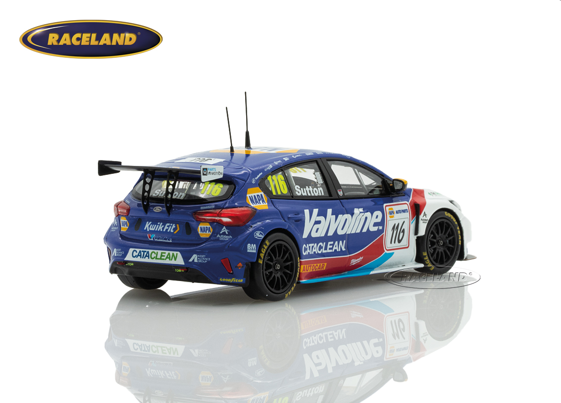 Ford Focus NAPA Racing Valvoline BTCC Silverstone 2025