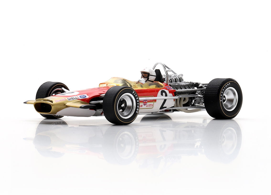 Lotus 49B Cosworth V8 F1 Gold Leaf 4° Monaco GP 1969
