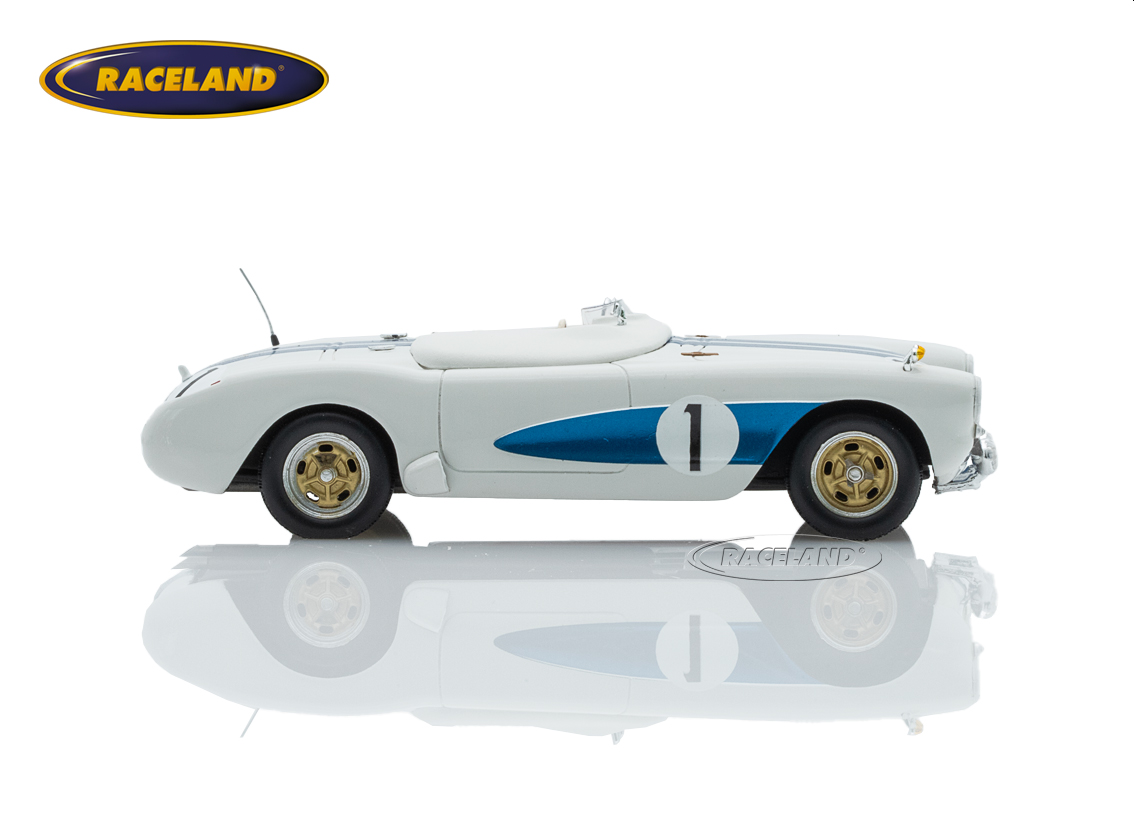 Chevrolet Corvette C1 Special Raceway Ent. 9° 12H Sebring 1956 winner S 8.0