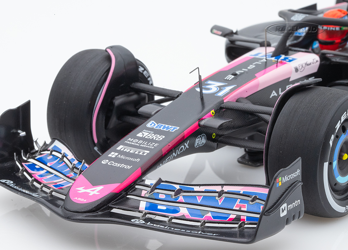 Alpine A524 Renault F1 BWT 17° Bahrain GP 2024