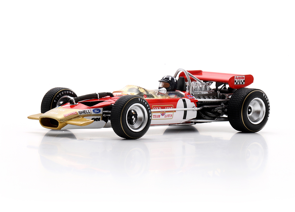 Lotus 49B Cosworth V8 F1 Gold Leaf 4° German GP Nürburgring 1969