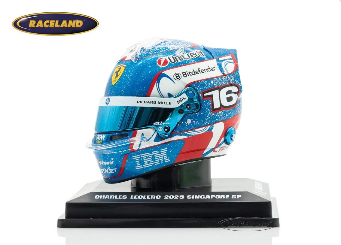 Helmet Scuderia Ferrari F1 Singapore GP 2025