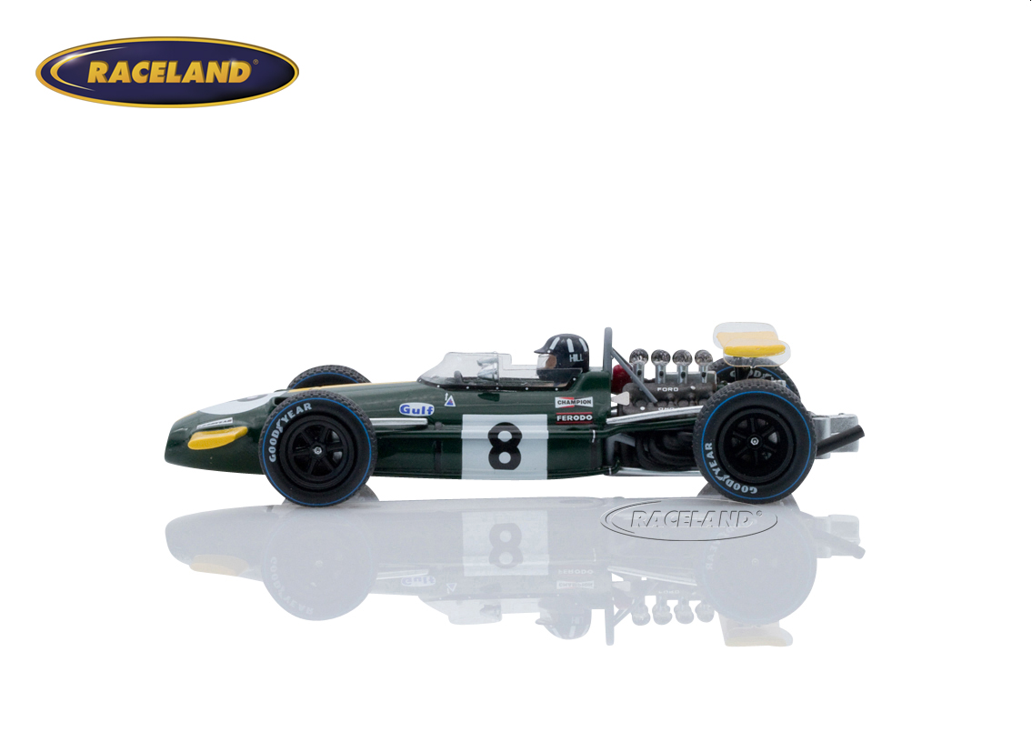 Brabham BT26A Cosworth V8 F1 MRD practice British GP Silverstone 1969