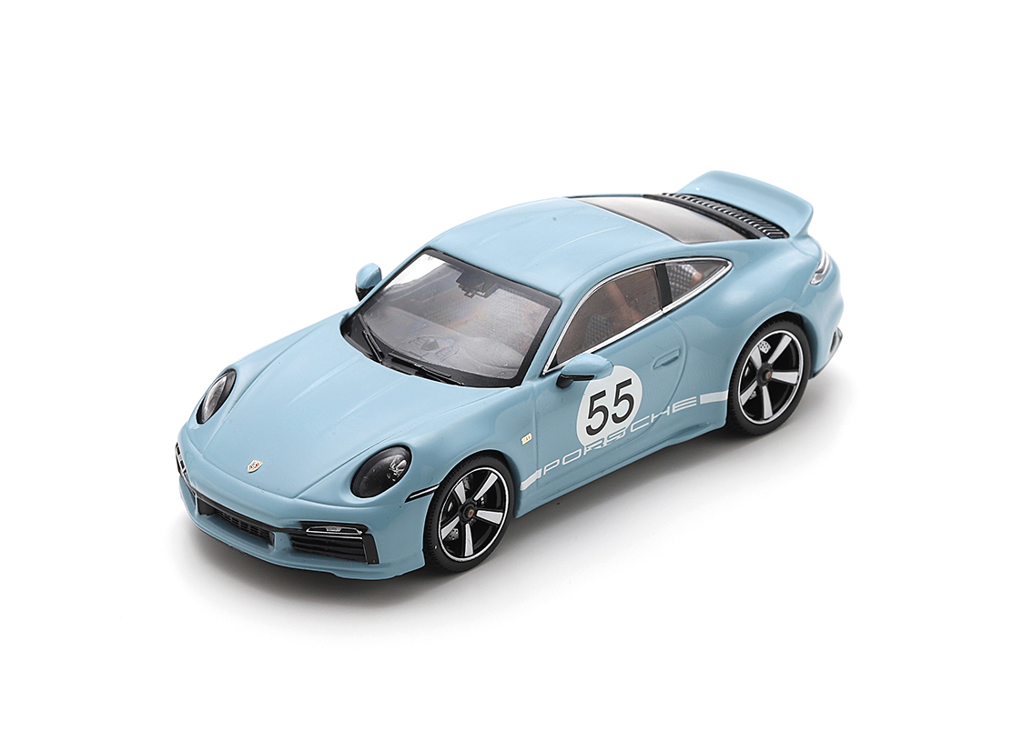 Porsche 911 Sport Classic 2022 - Meissen blue with heritage package