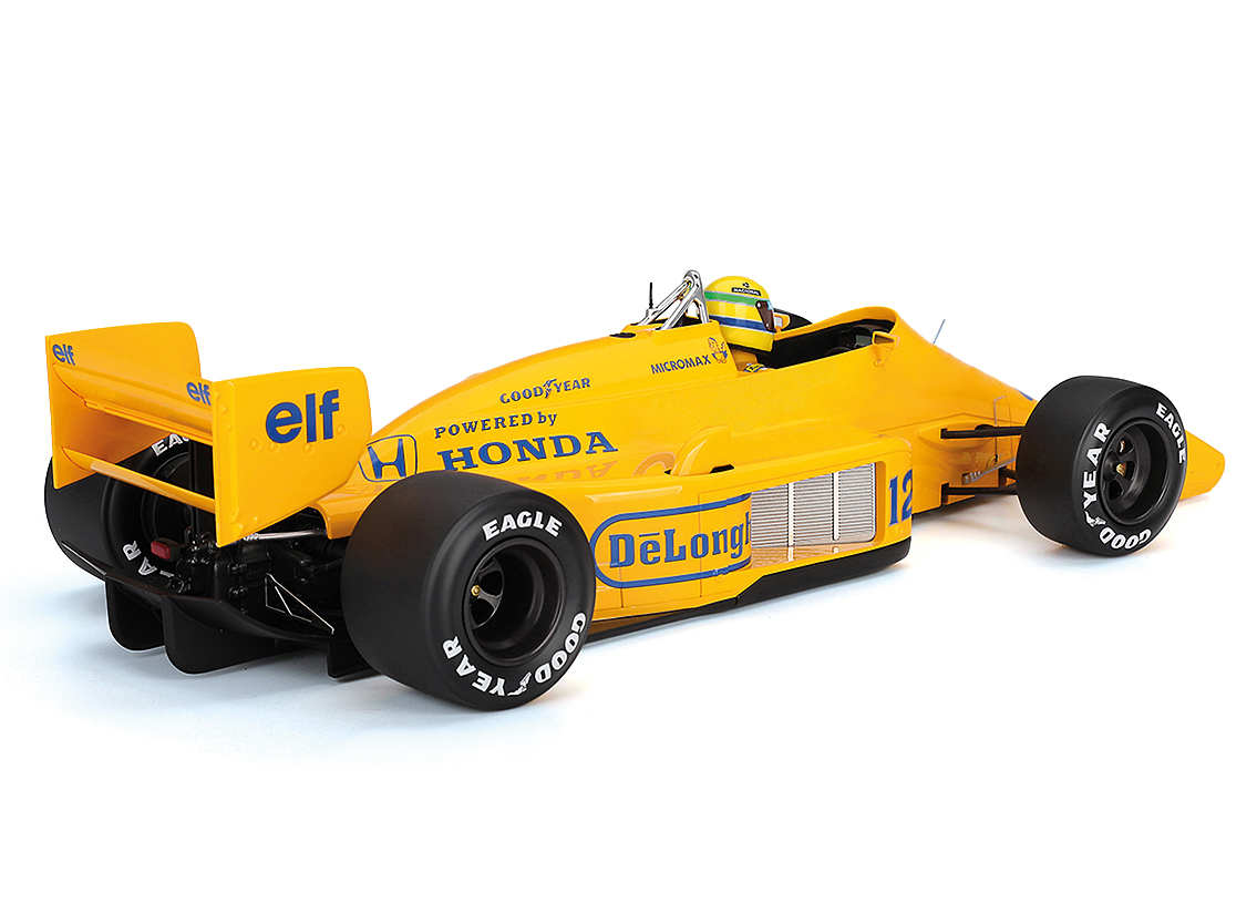Lotus 99T Honda V6 F1 Camel Team Lotus winner Monaco GP 1987