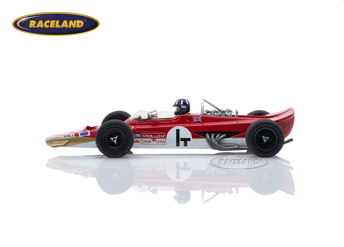 Lotus 63 Cosworth 4WD 63-02 F1 Gold Leaf practice Dutch GP Zandvoort 1969