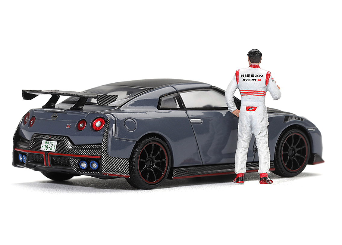 Nissan GTR R35 Nismo Tsukuba Production Car lap record 2024 - with figurine