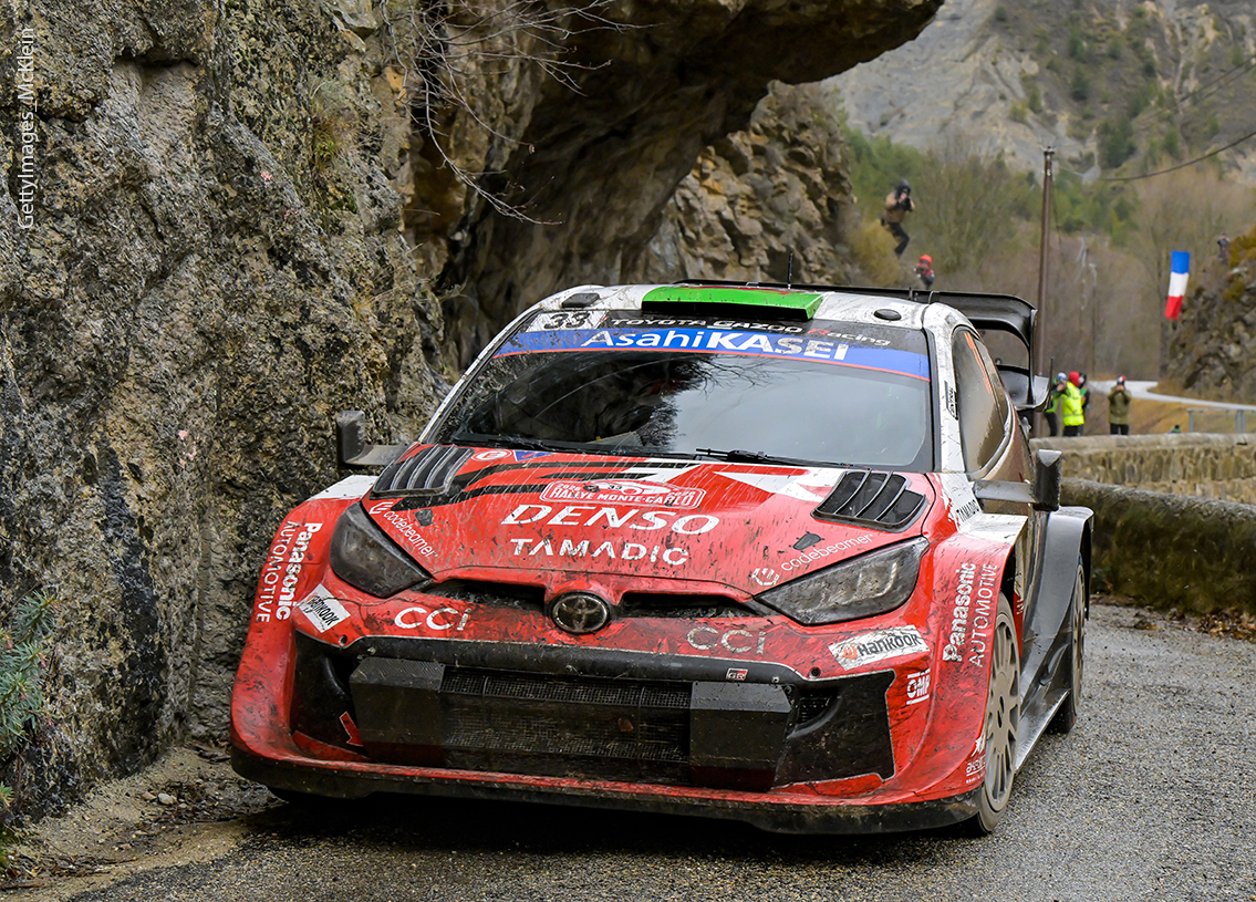 Toyota GR Yaris Rally1 Gazoo Racing WRT 2° Rallye Monte Carlo 2026
