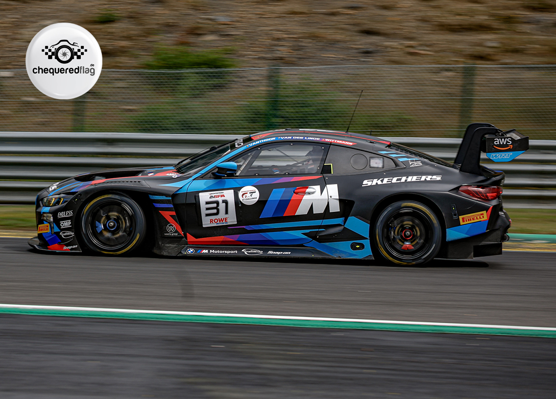 BMW M4 GT3 Evo Team WRT 8° Spa 24H 2025