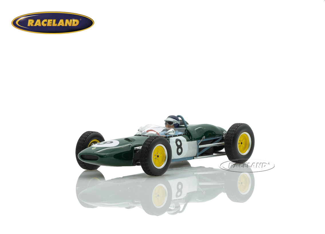 Lotus 21 Climax F1 Team Lotus 3° French GP Reims 1961