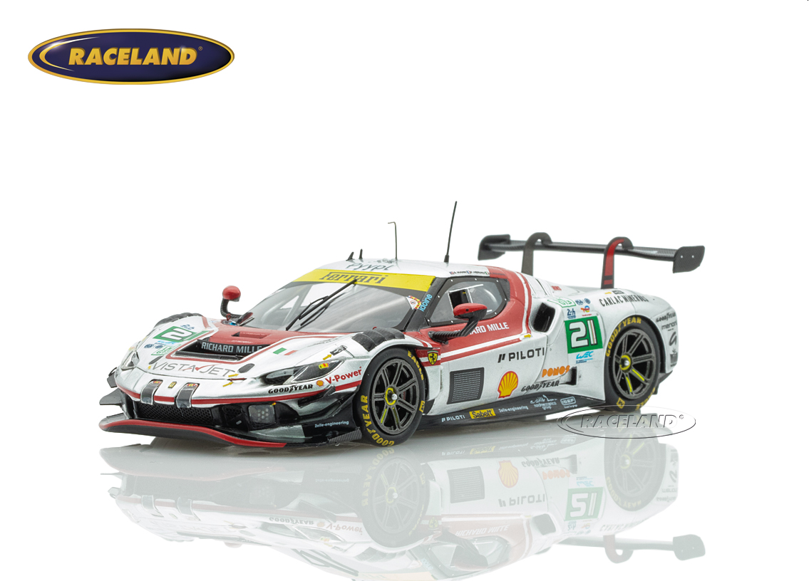 Ferrari 296 GT3 Vista AF Corse 34° Le Mans 2025 2° GT3