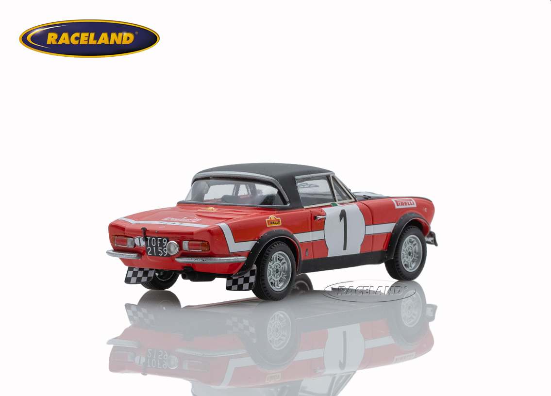 Fiat 124 Spider winner Österreichische Alpenfahrt 1972