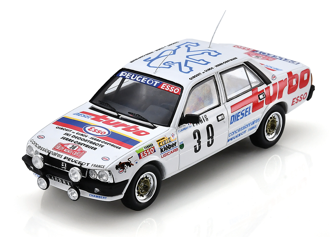 Peugeot 505 SRD Turbo Diesel 39° Rallye Monte Carlo 1981