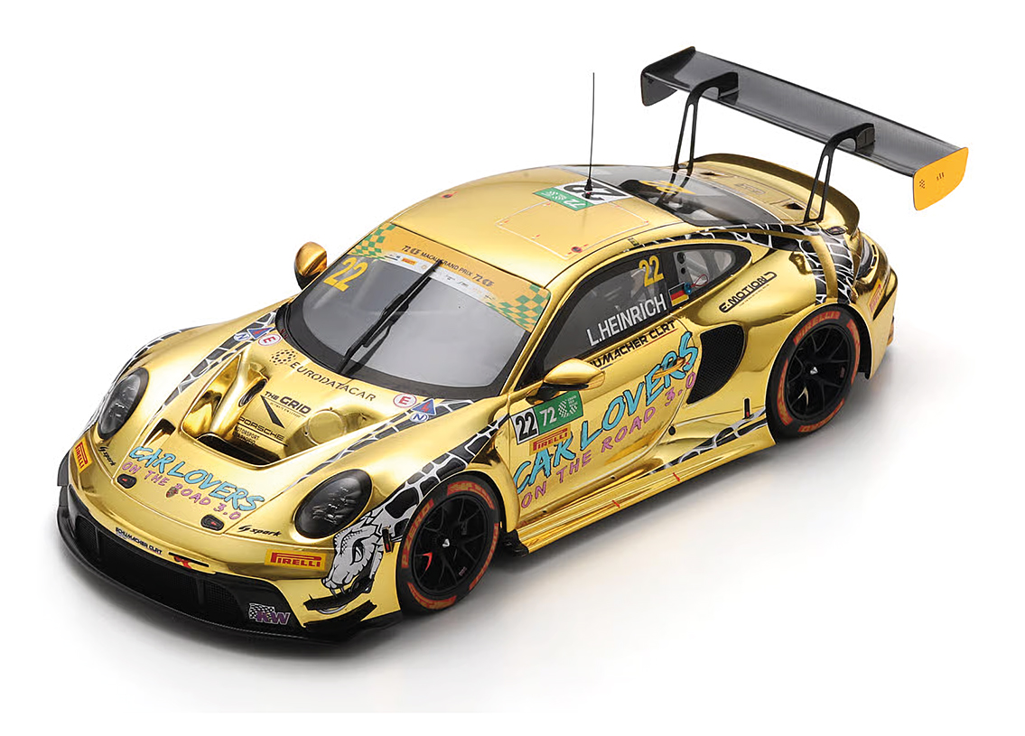 Porsche 911 GT3 R Schumacher CLRT 3° FIA GT World Challenge Macau 2025
