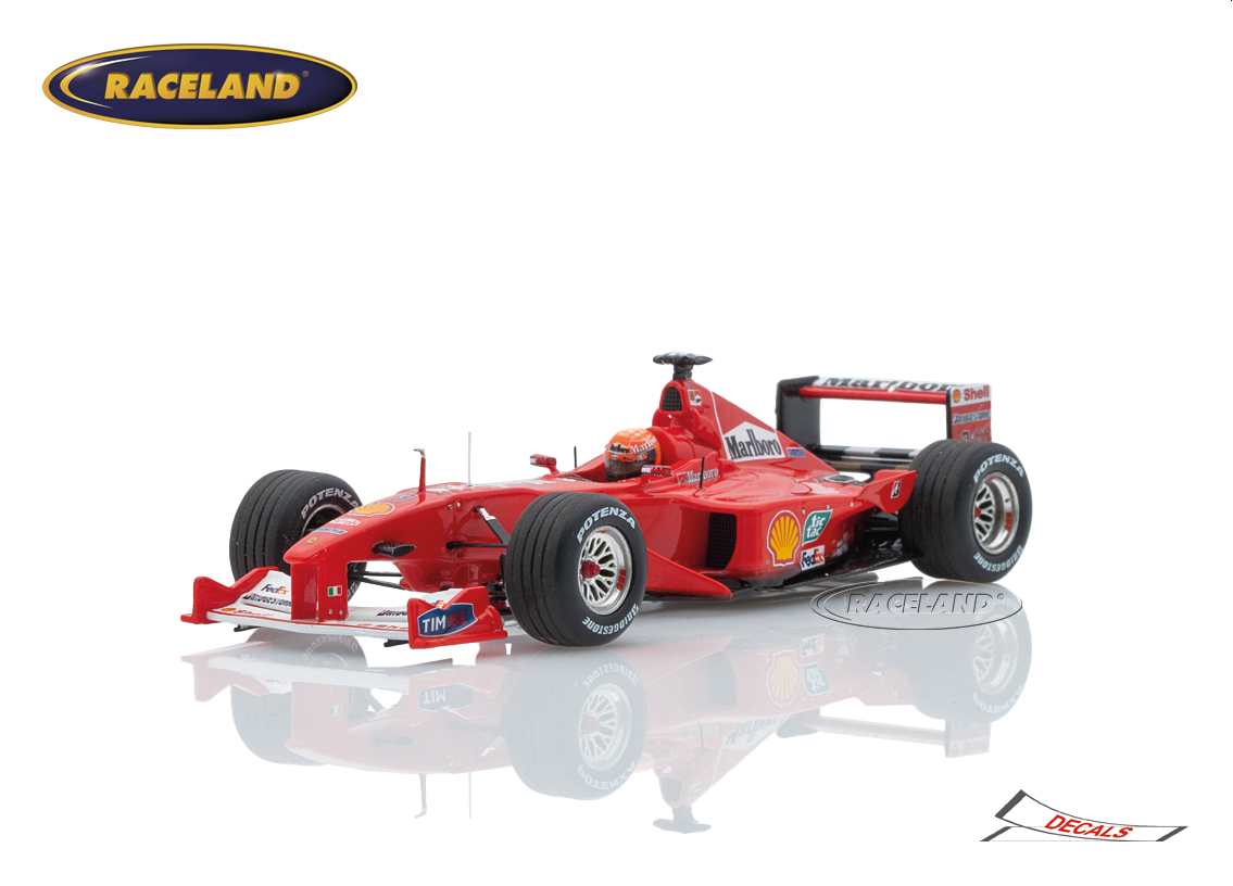 Ferrari F1-2000 V10 F1 Scuderia Ferrari winner Italian GP World Champion 2000