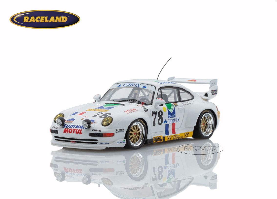 Porsche 911 GT2 993 Sodimail Motul 16° Le Mans 1995