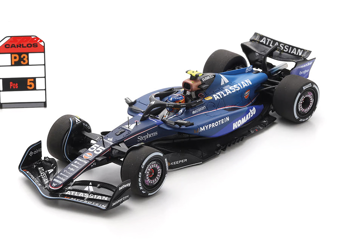 Williams FW47 Mercedes F1 Atlassian 3° Qatar GP 2025