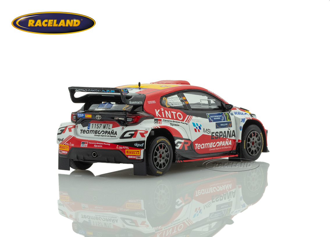 Toyota GR Yaris Rally2 TM Motorsport winner FIA Motorsport Games Rallye 2024