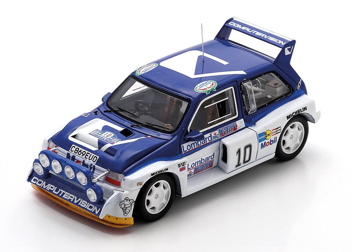 MG Metro 6R4 Austin Rallying 3° RAC Rallye 1985