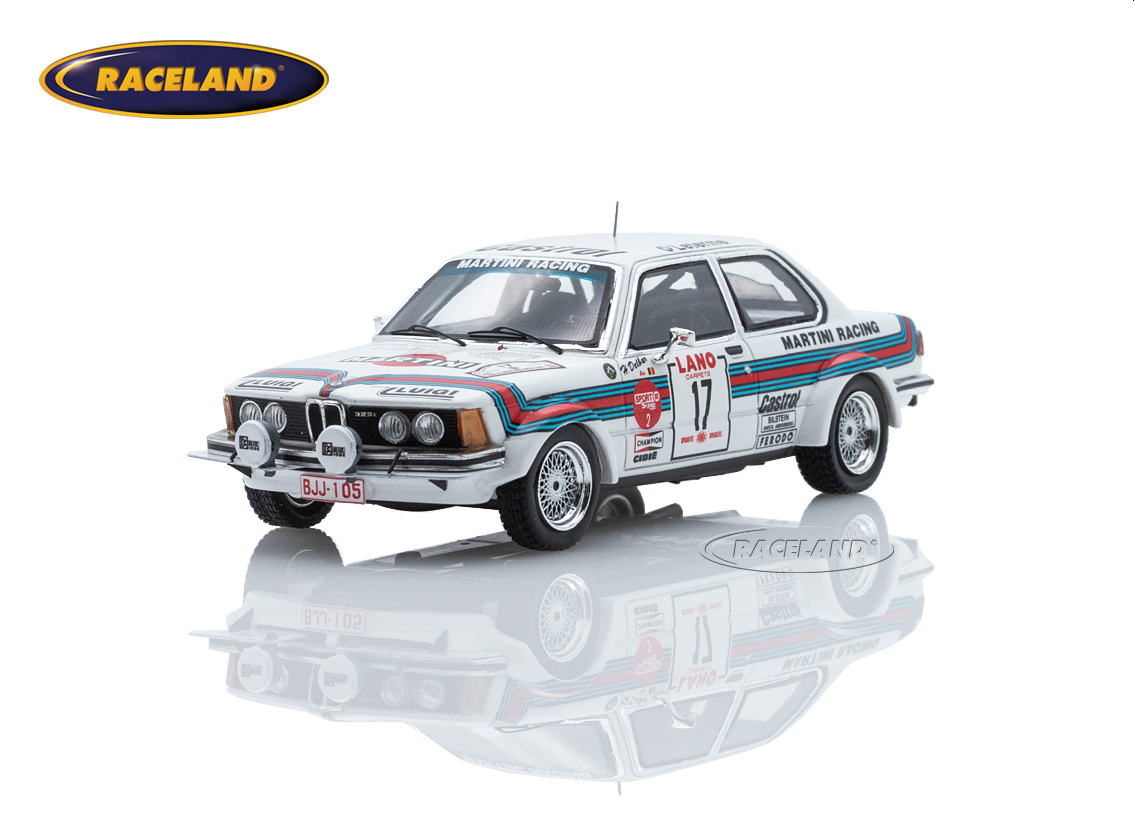 BMW 323i E21 Martini Racing Rally Ypres 1980