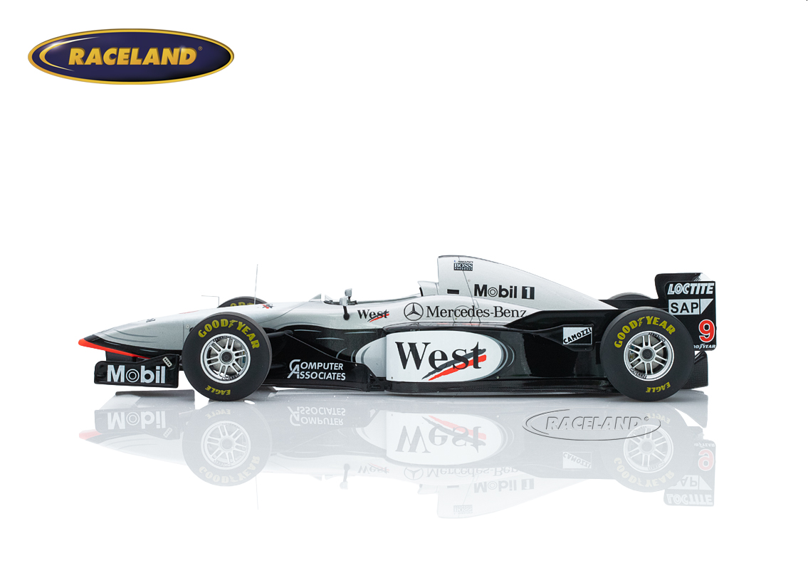 McLaren MP4/12 Mercedes V10 F1 West winner GP of Europe Jerez 1997
