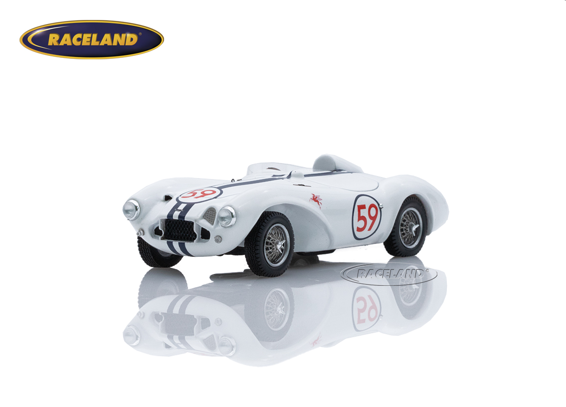 Aston Martin DB3S Joe Lubin Racing winner 6H Cotati Naval Air Strip 1957
