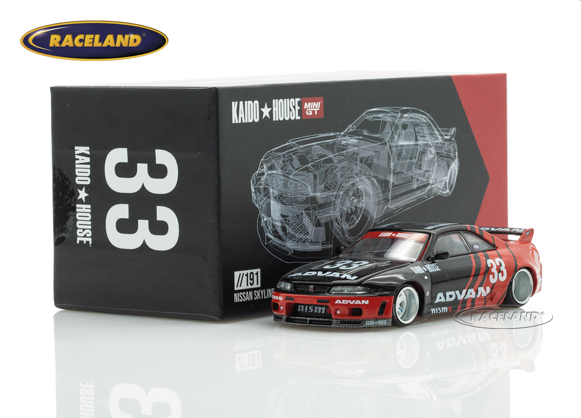 Nissan Skyline GT-R R33 Kaido Works Advan