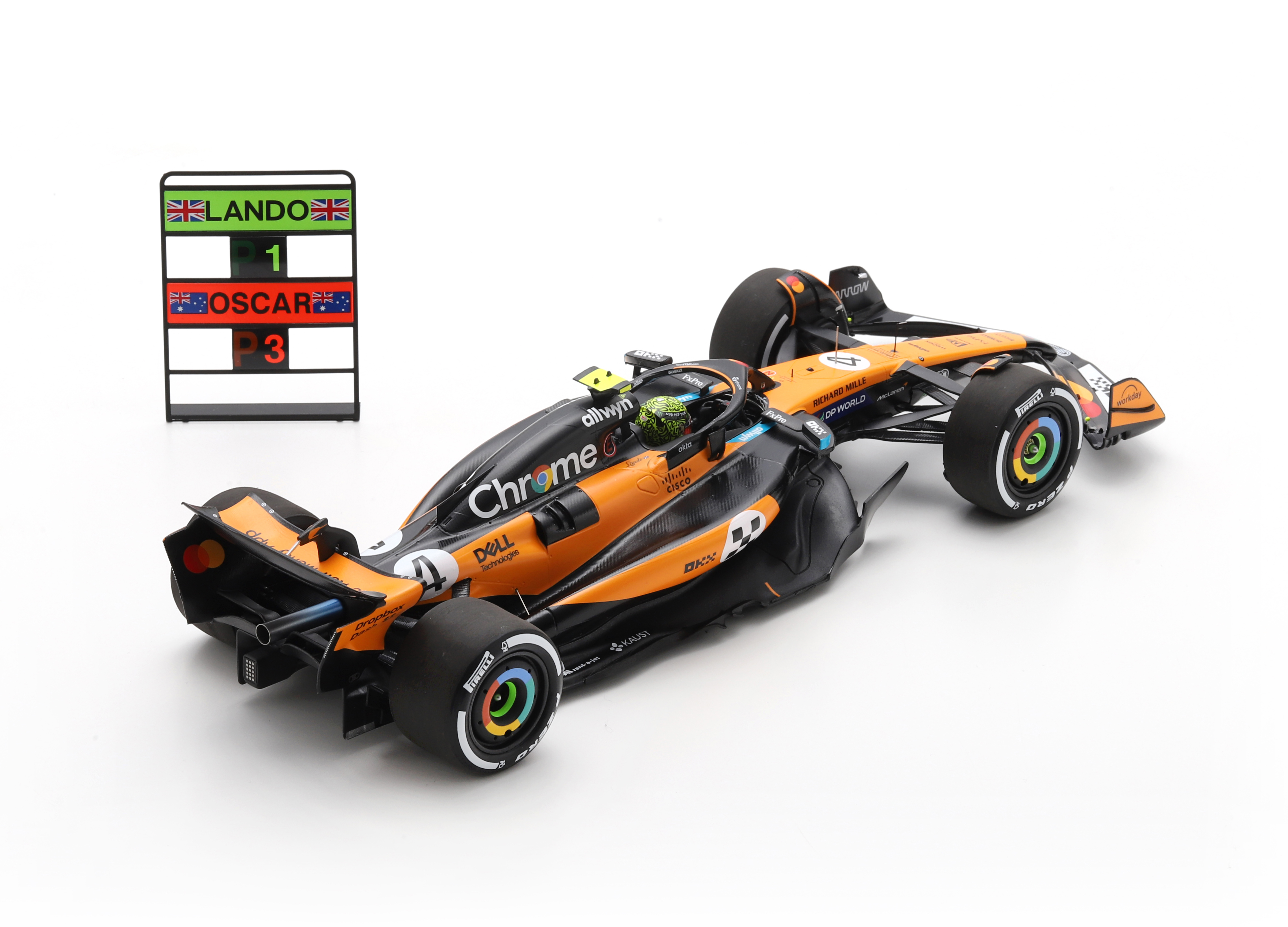 McLaren MCL39 Mercedes F1 winner Monaco GP 2025