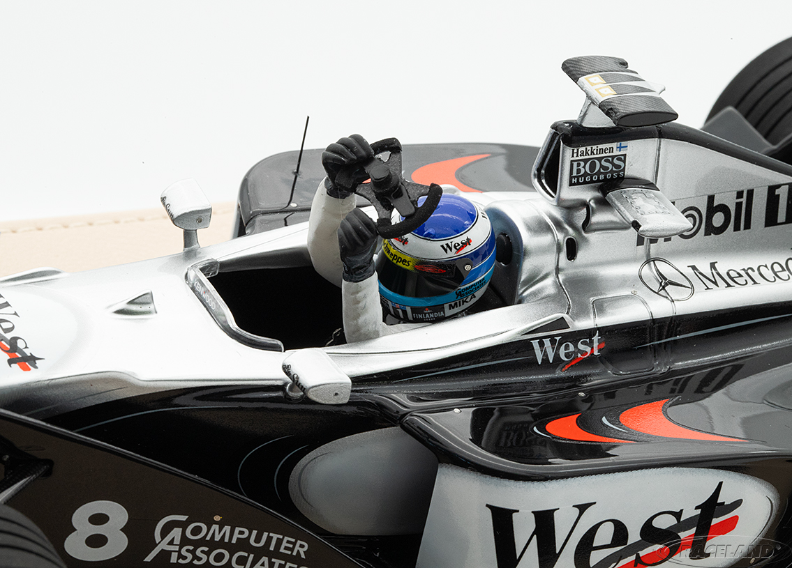 McLaren MP4/13 Mercedes F1 West winner Monaco GP World Champion 1998