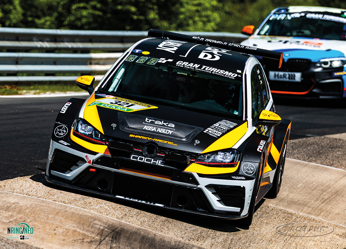 VW GOLF 7 GTI TCR DSG sharky-racing.com 74° Nürburgring 24H 2026