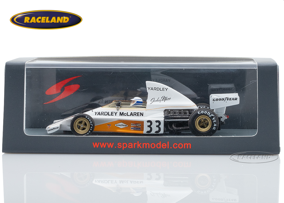 McLaren M23 Cosworth V8 F1 Yardley Team 7° US GP Watkins Glen 1974