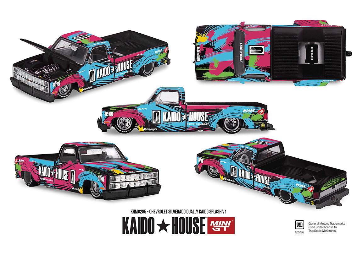 Chevrolet Silverado Dually Kaido Splash V1 1980