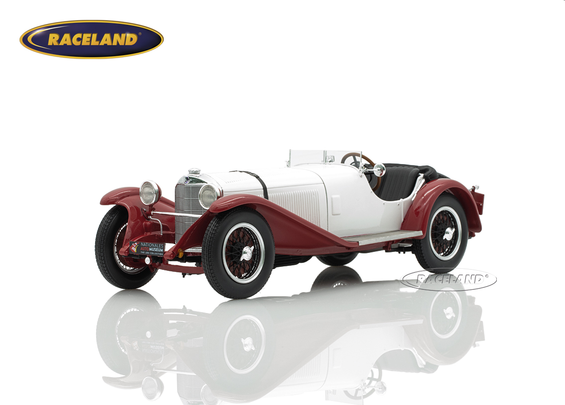 Mercedes-Benz SSK 1927 - white and red