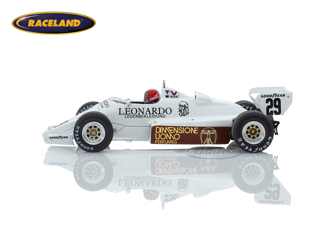 Arrows A6 Cosworth V8 F1 Leonardo 7° German GP Hockenheim 1983