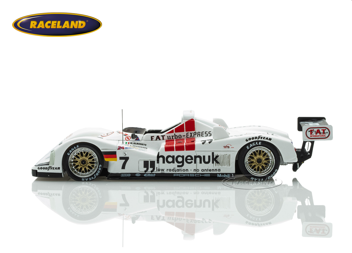 TWR Porsche WSC95 Hagenuk Joest Racing winner Le Mans 1997