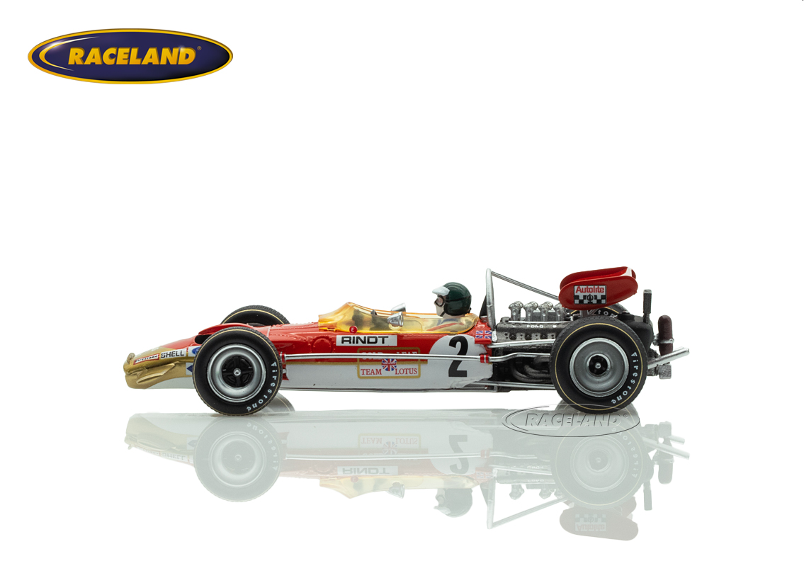 Lotus 49B Cosworth V8 F1 Gold Leaf winner US GP Watkins Glen 1969