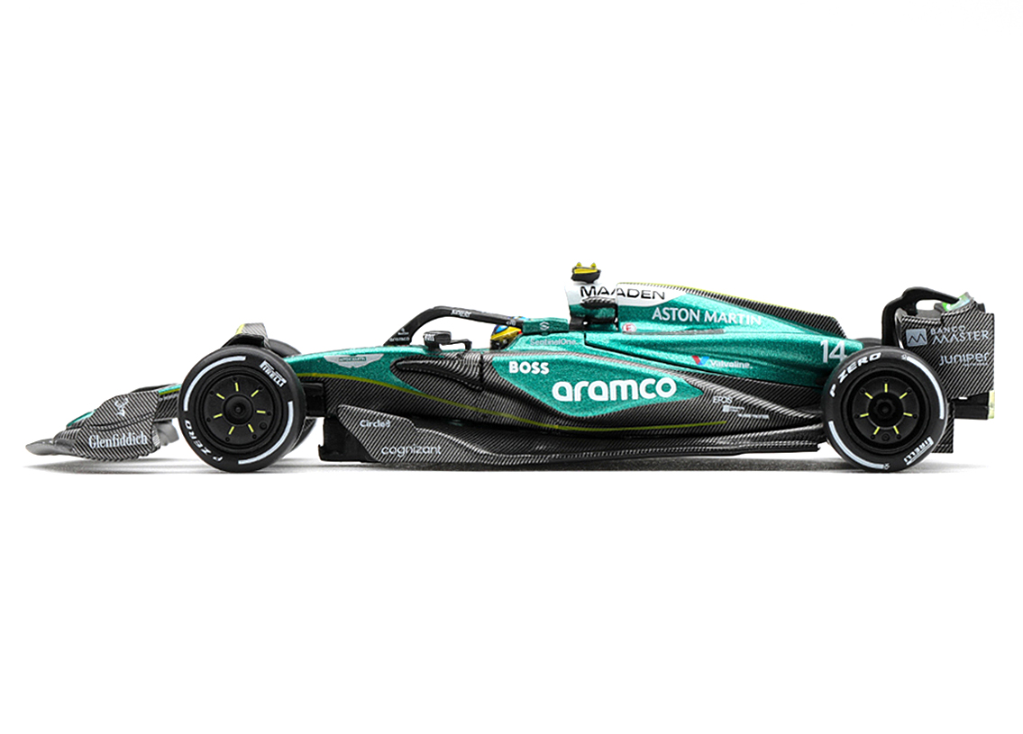Aston Martin AMR24 Mercedes F1 Aramco Cognizant Las Vegas GP 2024