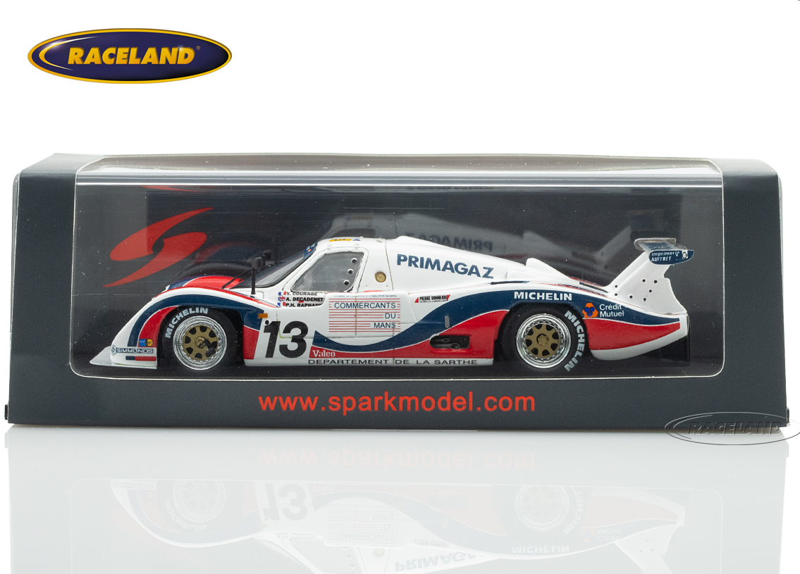 Cougar C12 Porsche Primagaz Team Cougar 18° Le Mans 1986