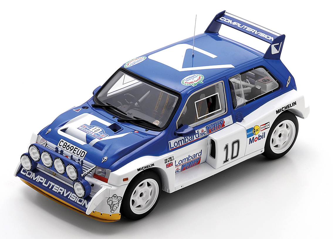 MG Metro 6R4 Austin Rallying 3° RAC Lombard Rally 1985