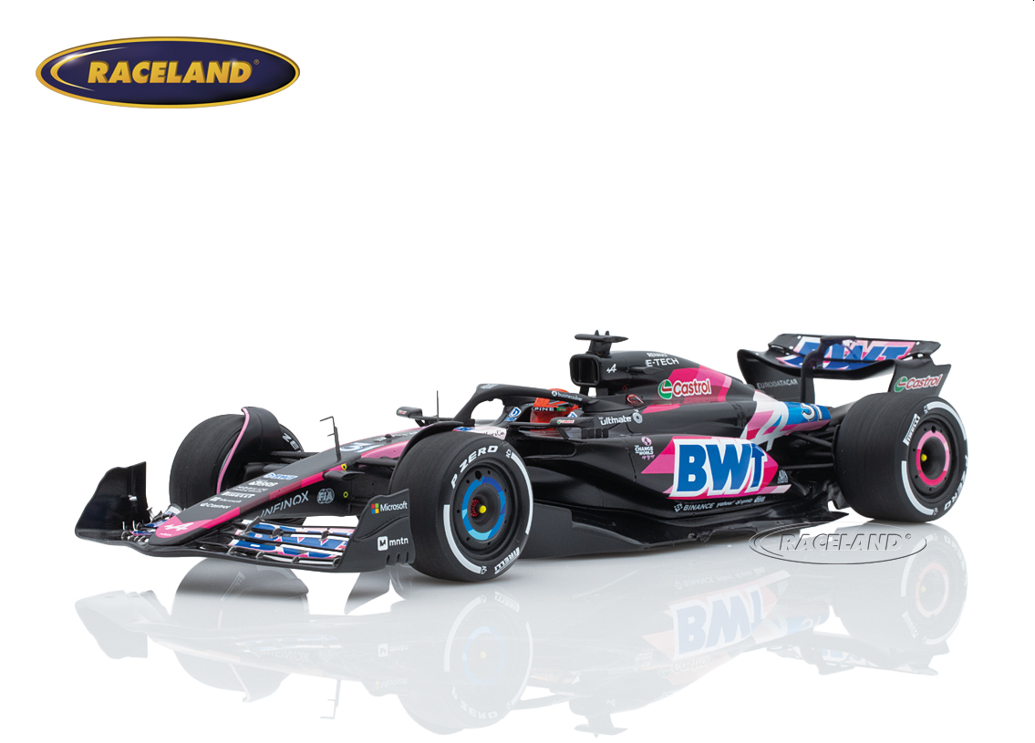 Alpine A524 Renault F1 BWT 17° Bahrain GP 2024