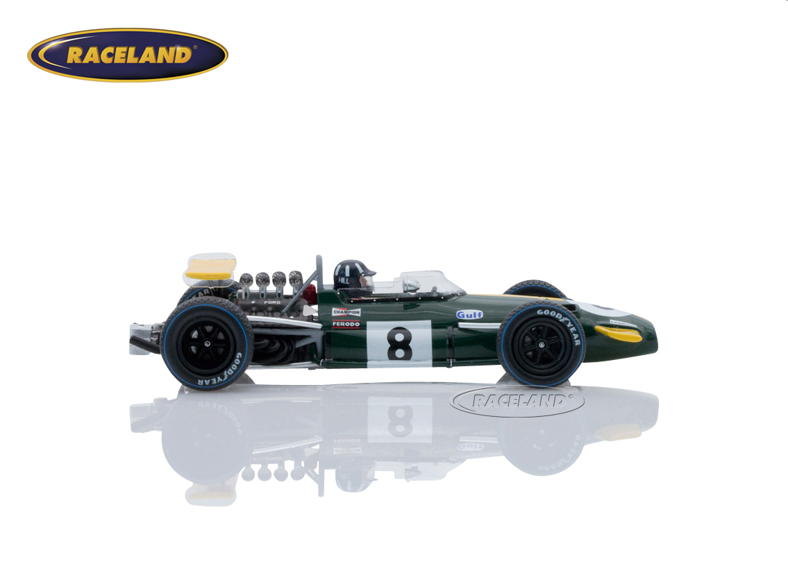Brabham BT26A Cosworth V8 F1 MRD practice British GP Silverstone 1969