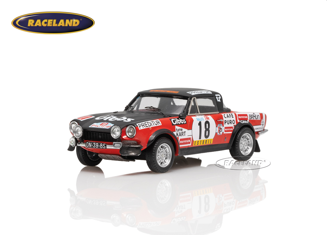 Fiat 124 Sport Spider 1600 Cinegra VIP TAP Rallye Portugal 1974